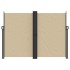 Toldo lateral retráctil beige 180x1000