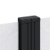 Toldo lateral retráctil blanco 120x1000
