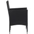 Sillas de comedor de jardín 2 unidades ratán sintético