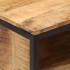 Mesita de noche madera maciza de mango 40x35x50