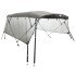 Toldo bimini 4 arcos con paredes laterales de