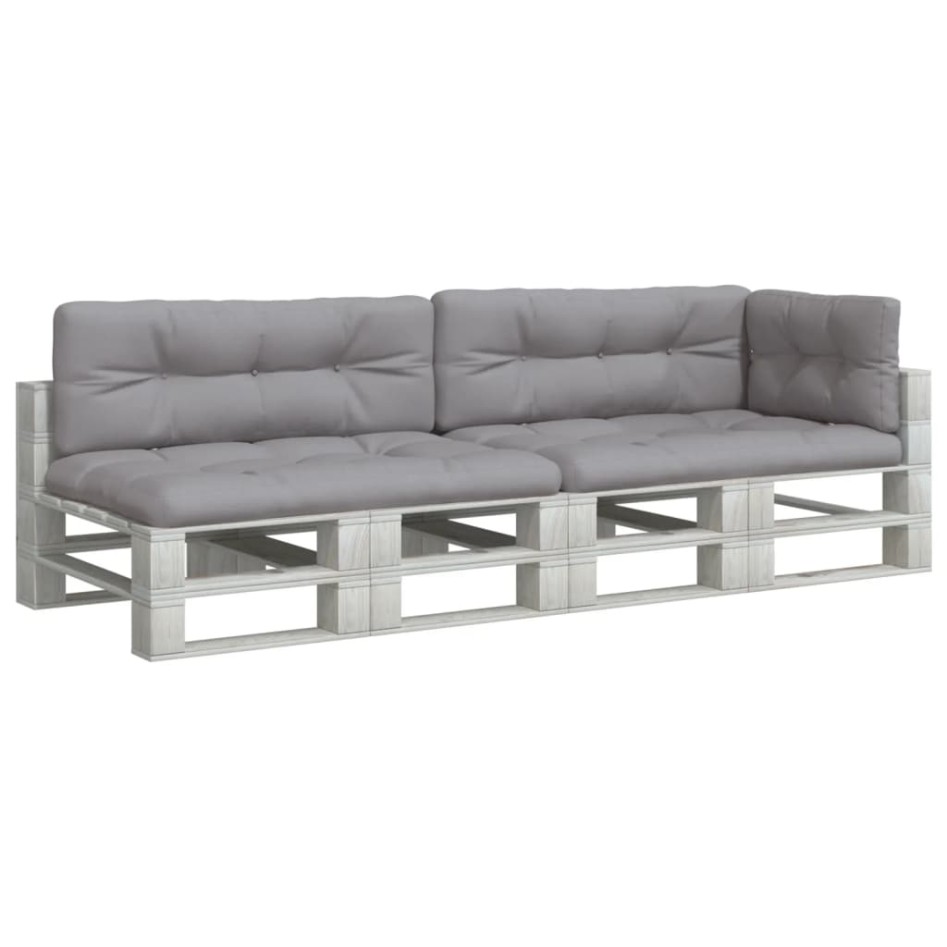 Cojines para palets 5 unidades tela