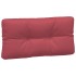 Cojines para sofá de palets 5 unidades tela rojo