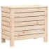 Juego de sofás de jardín 9 pzas madera maciza de