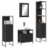Juego de muebles de baño 4 pzas madera contrachapada