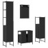 Juego de muebles de baño 4 pzas madera contrachapada