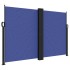 Toldo lateral retráctil azul 160x1000