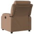 Sillón reclinable eléctrico de tela