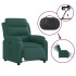 Sillón reclinable eléctrico tela verde
