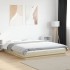 Estructura de cama madera de ingeniería roble Sonoma 150x200