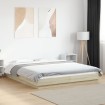 Estructura de cama madera de ingeniería roble Sonoma 150x200 cm