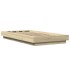 Estructura de cama madera de ingeniería roble Sonoma 90x190