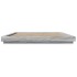 Estructura de cama madera de ingeniería gris Sonoma 180x200