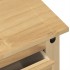 Cómoda cajonera Corona madera maciza de pino 80x43x91