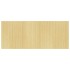 Biombo divisor de bambú color natural claro 165x400