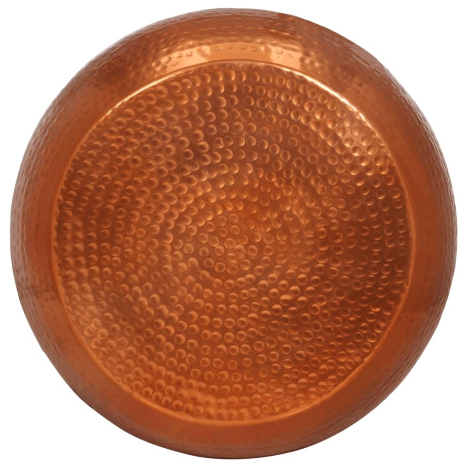 Mesa de centro de aluminio color latón Ø55x28