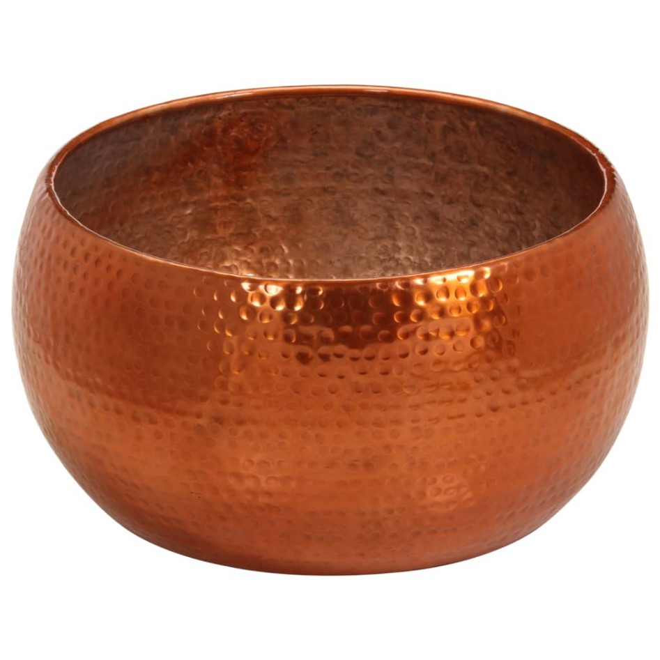 Mesa de centro de aluminio color latón Ø55x28