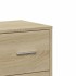 Aparadores 2 uds madera de ingeniería roble Sonoma 60x31x84