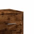 Aparadores 2 uds madera de ingeniería roble ahumado 60x31x84
