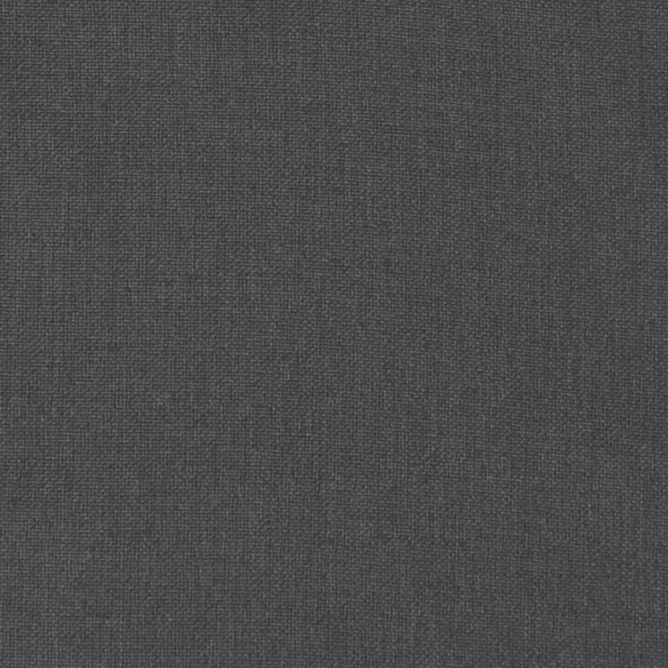 Cojines silla respaldo bajo 6 ud tela gris antracita