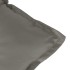 Cojines para silla respaldo bajo 6 ud tela gris oscuro