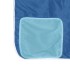 Litera con cortinas madera maciza de pino azul 90x190