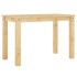 Mesa de comedor Panama madera maciza de pino 117x60x75