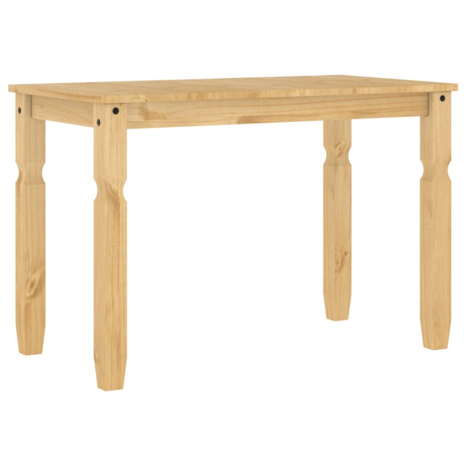 Mesa de comedor Corona madera maciza de pino 112x60x75