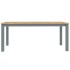Mesa de comedor Panama madera maciza de pino gris 180x90x75