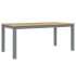 Mesa de comedor Panama madera maciza de pino gris 180x90x75