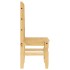 Sillas de comedor Corona 2 uds madera maciza pino 42x47x107