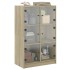 Aparador alto con puertas madera roble Sonoma 68x37x109