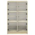 Aparador alto con puertas madera roble Sonoma 68x37x109