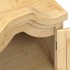 Armario Corona madera maciza de pino 55x52x170
