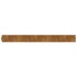 Bordes de césped acero corten flexible 50 piezas 10x103