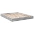 Estructura de cama sin colchón gris Sonoma 160x200