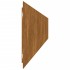 Bordes de césped acero corten flexible 50 piezas 15x103