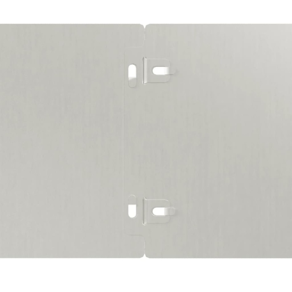 Bordes de césped acero corten flexible 50 piezas 15x103