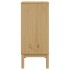 Cómoda cajonera FLORO madera maciza de pino marrón