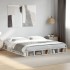 Estructura de cama madera de ingeniería blanca 200x200