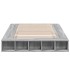 Estructura de cama madera de ingeniería gris Sonoma 120x200