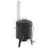 Cañón para gulasch con chimenea y tapa acero