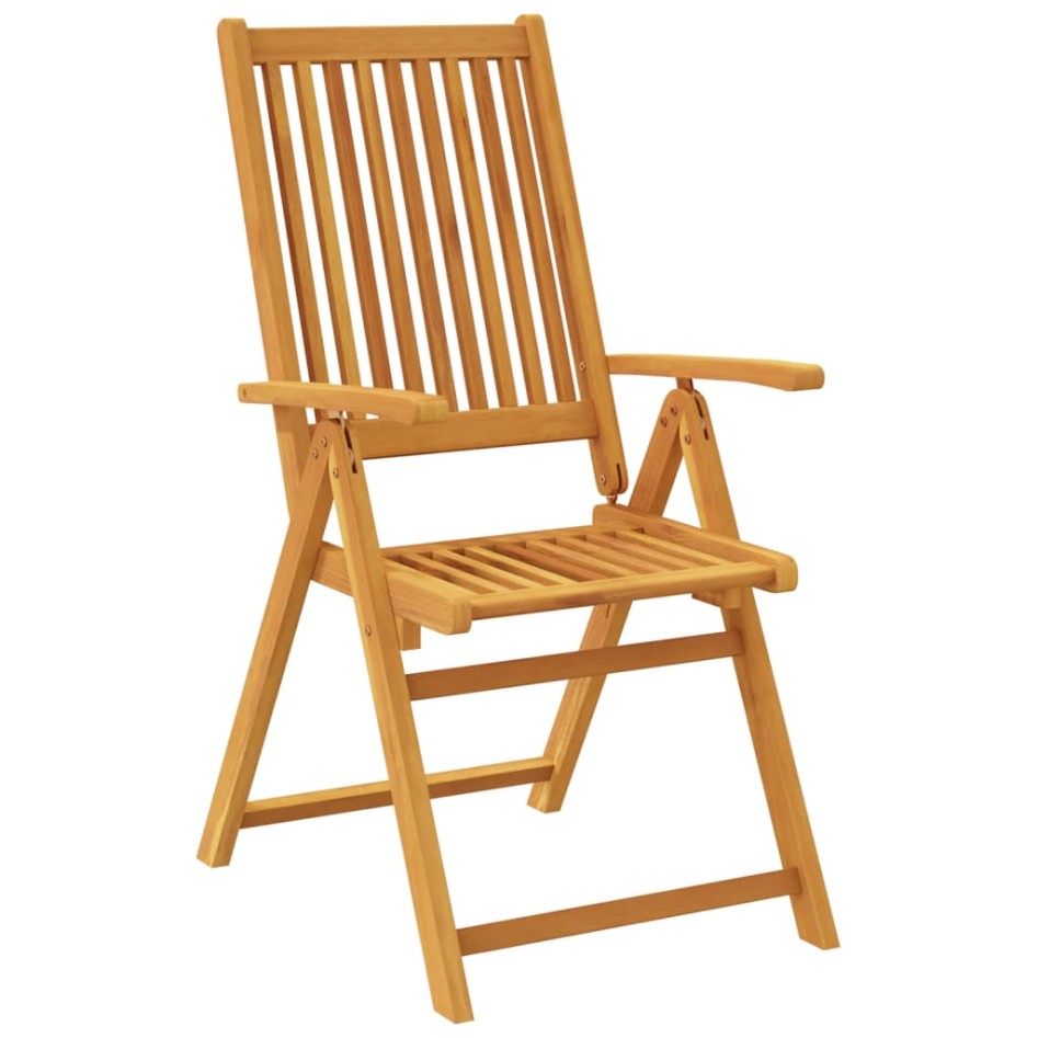 Juego de comedor para jardín 7 piezas madera maciza