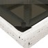 Set comedor jardín 3 pzas cojines ratán sintético vidrio