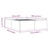 Estructura de cama madera de ingeniería gris Sonoma 150x200