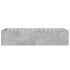 Estructura de cama madera de ingeniería gris hormigón 90x190