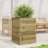 Jardinera madera de pino impregnada 50x50x68,5
