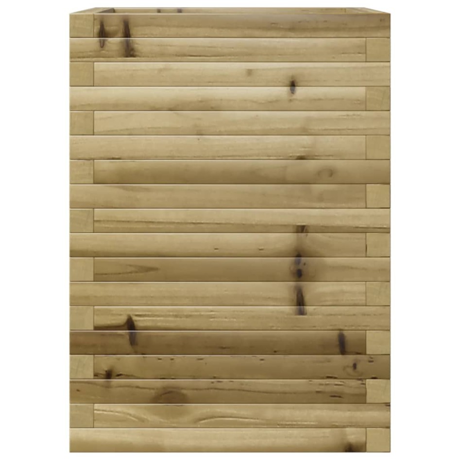 Jardinera madera de pino impregnada 50x50x68,5