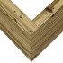 Jardinera madera de pino impregnada 50x50x68,5