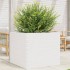 Jardinera madera maciza de pino blanco 80x80x68,5
